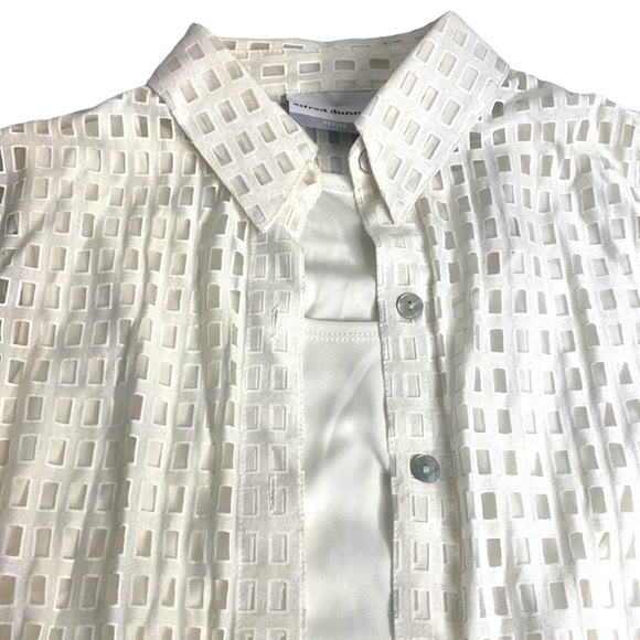 ALFRED DUNNER TWO FOR ONE CUT OUT FLORAL JACKET WITH CAMISOLE SIZE 6 PETITE - Picture 2 of 7